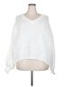 Shein Curve 100% Polyester White Pullover Sweater Size 18 Plus (3) - photo 1