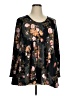 Agnes & Dora Black Long Sleeve Blouse Size XL - photo 1
