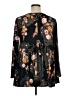 Agnes & Dora Black Long Sleeve Blouse Size XL - photo 2