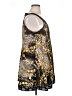 ECI 100% Polyester Animal Print Gold Cocktail Dress Size 1X - photo 4