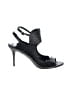 Leon Max 100% Leather Black Sandals Size 7 - photo 1