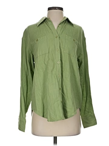 Song of Style Long Sleeve Button-Down Shirt (view 1)