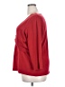 R.Q.T 100% Acrylic Red Long Sleeve Blouse Size 2X - photo 5