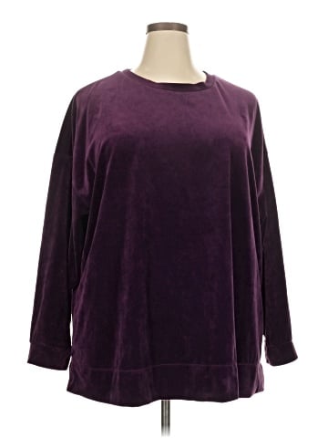Woman Within Pullover Sweater (view 1)