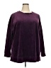 Woman Within Purple Pullover Sweater Size 26 (2X) - photo 1