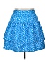 Addison Bay Polka Dots Blue Casual Skirt Size XL - photo 2
