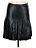Assorted Brands 100% Polyester Black Faux Leather Skirt Size M - photo 1
