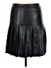 Assorted Brands 100% Polyester Black Faux Leather Skirt Size M - photo 2