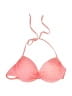 Hot Water Polka Dots Pink Swimsuit Top Size L - photo 1