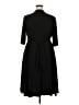 Kiyonna Solid Black Casual Dress Size 2X - photo 2