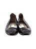 Manolo Blahnik 100% Leather Black Brown Leather Flats Size EU 36 1/2 - photo 2