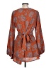 Unbranded Paisley Orange Cocktail Dress Size L - photo 2
