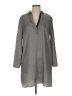 Mango 100% Polyester Gray Casual Dress Size 4 - photo 1