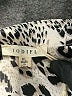 Jodifl Animal Print Silver Long Sleeve Blouse Size XL - photo 7
