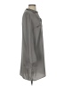 Mango 100% Polyester Gray Casual Dress Size 4 - photo 4