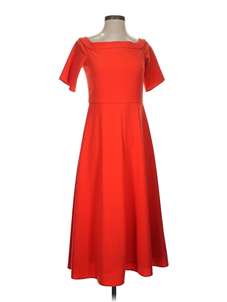 Pre-owned Tibi Cocktail Dress In Red