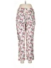 Jag Floral Ivory Casual Pants Size 8 - photo 2