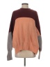 Free People Color Block Brown Turtleneck Sweater Size XS - photo 1