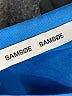 Samsoe Samsoe 100% Polyester Solid Blue Casual Skirt Size L - photo 4