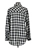 Sanctuary Checkered-gingham Black Long Sleeve Button-Down Shirt Size M - photo 2