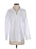 Zara White Long Sleeve Button-Down Shirt Size S - photo 1