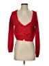Open Edit Red Cardigan Size S - photo 1