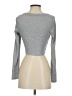Shein Gray Long Sleeve T-Shirt Size 2 - photo 2