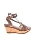 FRYE Tan Brown Wedges Size 8 1/2 - photo 1