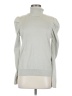 August Silk Gray Long Sleeve Top Size M - photo 1
