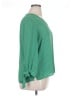 CeCe 100% Polyester Green Long Sleeve Blouse Size XL - photo 4