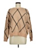 T Tahari Argyle Tan Pullover Sweater Size M - photo 1