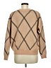 T Tahari Argyle Tan Pullover Sweater Size M - photo 2
