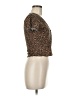 Just Polly Brown Tan Cardigan Size M (estimated) - photo 4