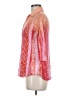 David Cline Pink 3/4 Sleeve Blouse Size M - photo 5