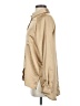 Line & Dot 100% Polyester Solid Tan Long Sleeve Blouse Size S - photo 5