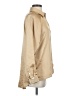 Line & Dot 100% Polyester Solid Tan Long Sleeve Blouse Size S - photo 4