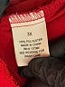 Truth 100% Polyester Red 3/4 Sleeve Blouse Size 3X - photo 8