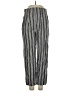 Madewell Stripes Silver Linen Pants Size 4 - photo 1