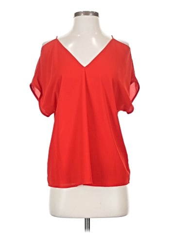 KLD Signature Short Sleeve Blouse (view 1)