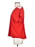 KLD Signature Red Short Sleeve Blouse Size S - photo 5