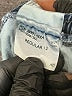 Denizen from Levi's Solid Blue Jeggings Size 12r - photo 9