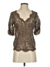 Joie Brown Short Sleeve Top Size XS - photo 1