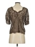 Joie Brown Short Sleeve Top Size XS - photo 2