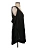Beaufille 100% Viscose Solid Black 3/4 Sleeve Blouse Size 0 - photo 4