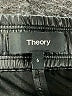 Theory 100% Polyester Metallic Black Casual Pants Size 6 - photo 7