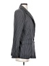 Shein 100% Polyester Stripes Gray Blazer Size S - photo 4
