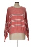 Sincerely Jules 100% Cotton Stripes Red Pullover Sweater Size L - photo 1