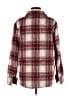 BB Dakota 100% Polyester Plaid Burgundy Coat Size M - photo 2