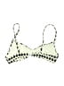 Araks Checkered-gingham Houndstooth Multi Color Ivory Swimsuit Top Size S - photo 2