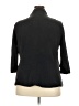 Skies Are Blue Black Blazer Size 2X - photo 2